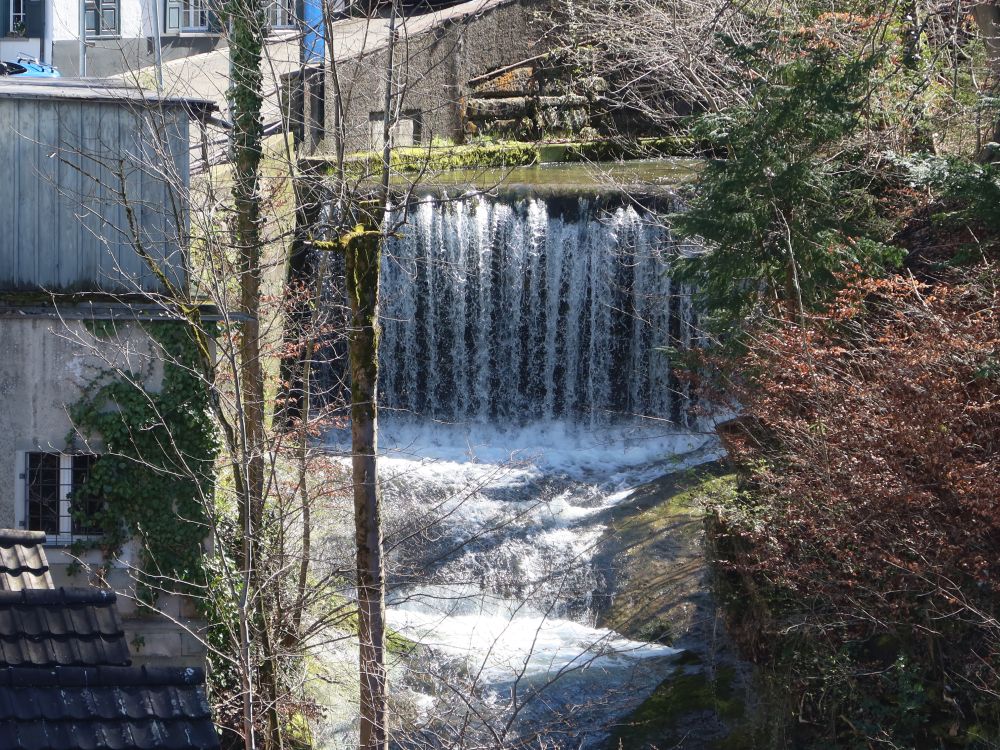 Wasserfall in der Mülenenschlucht