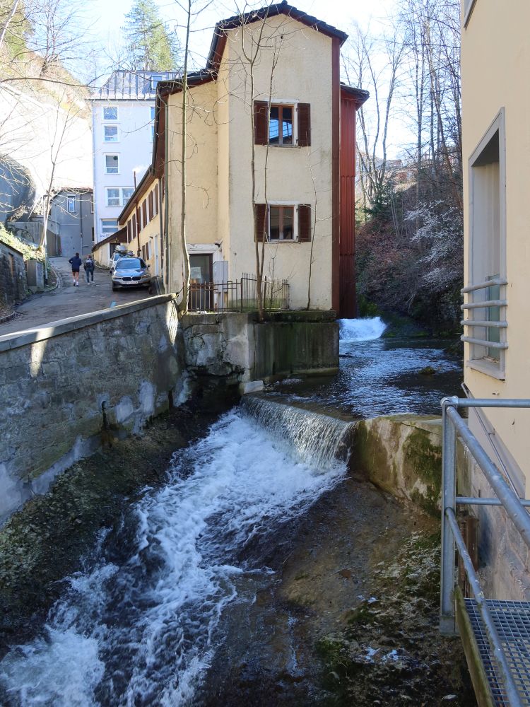 Wasserfall in der Mülenenschlucht