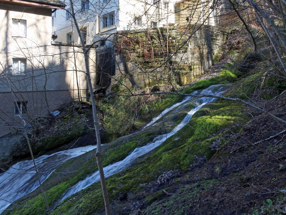 Wasserfall in der Mülenenschlucht