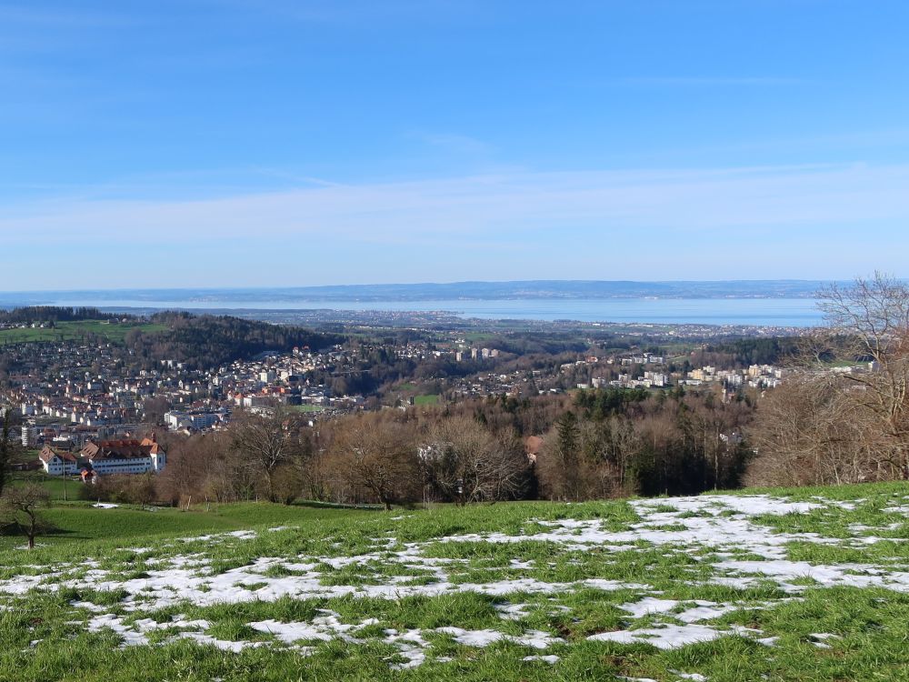 Blick Richtung Bodensee