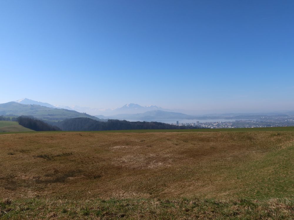 Rigi, Pilatus und Zugersee