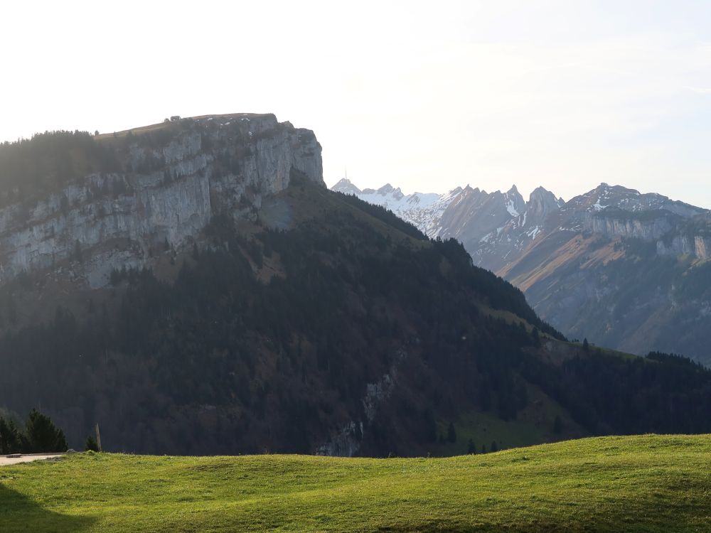 Alp Sigel, Säntis und Schäfler