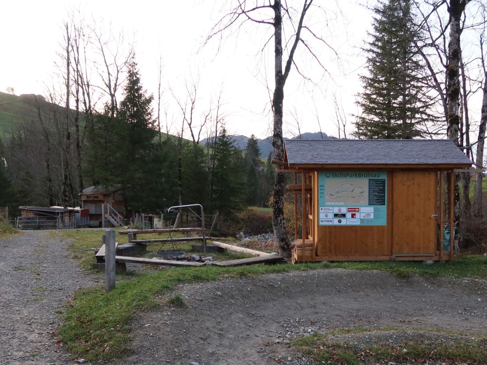 Grillstelle am Chlustobel