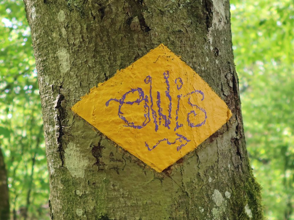 Wanderwegmarkierung