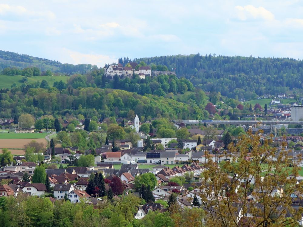 Lenzburg mit Schloss