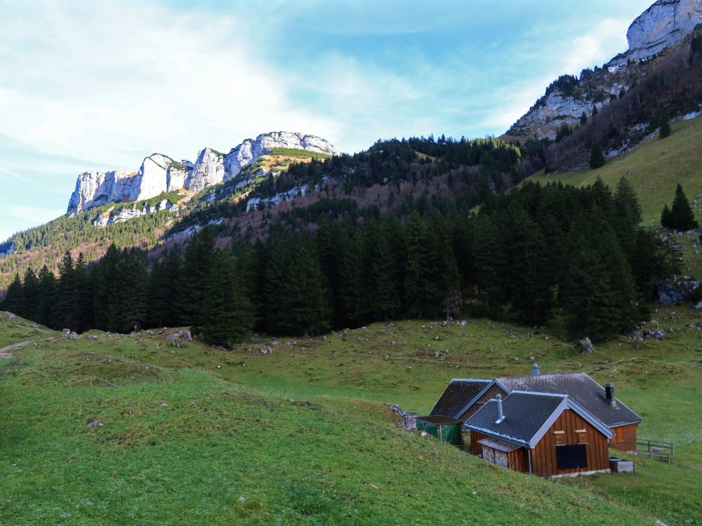 Gross Hütten und Alp Sigel