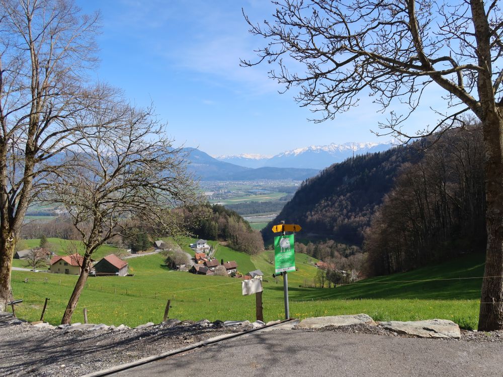 Blick Richtung Stein