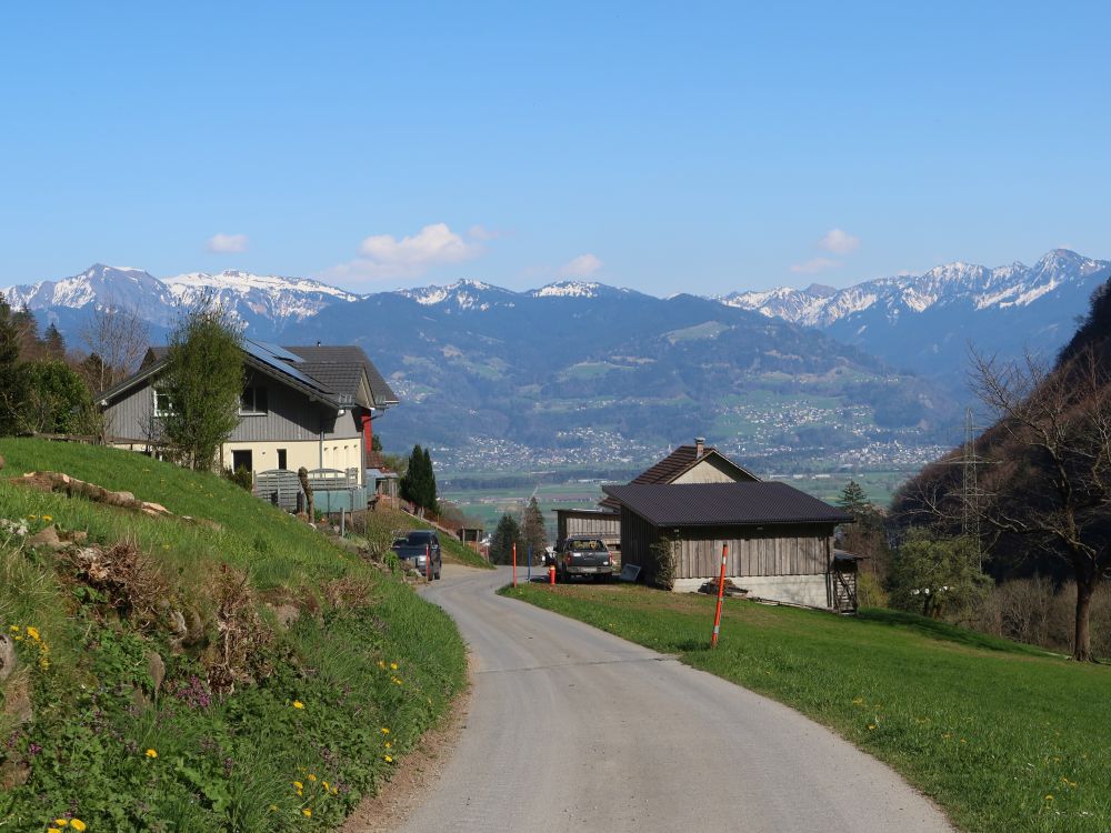 Bergsicht oberhalb Freienstein