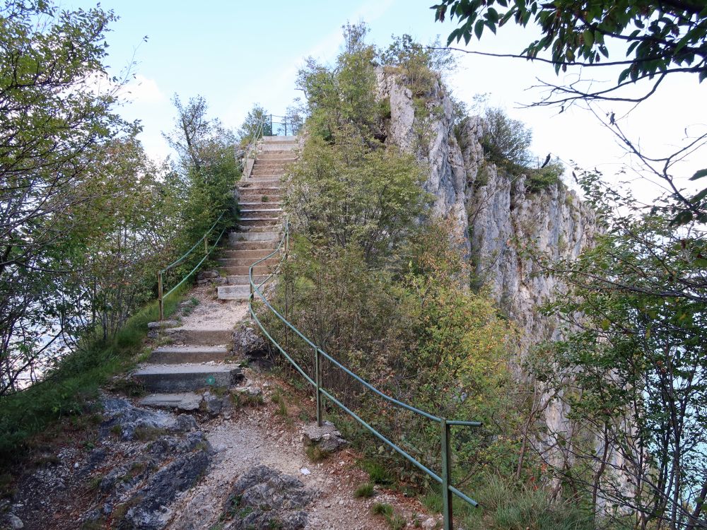 Treppe am Sasso del Cucu