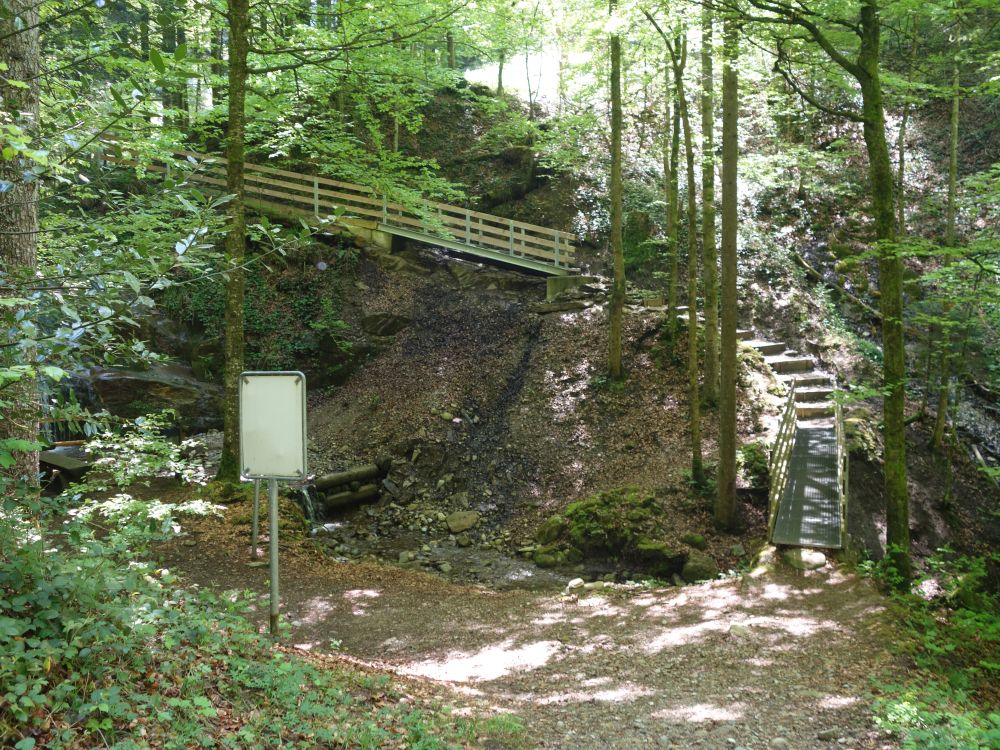 Treppe und Steg