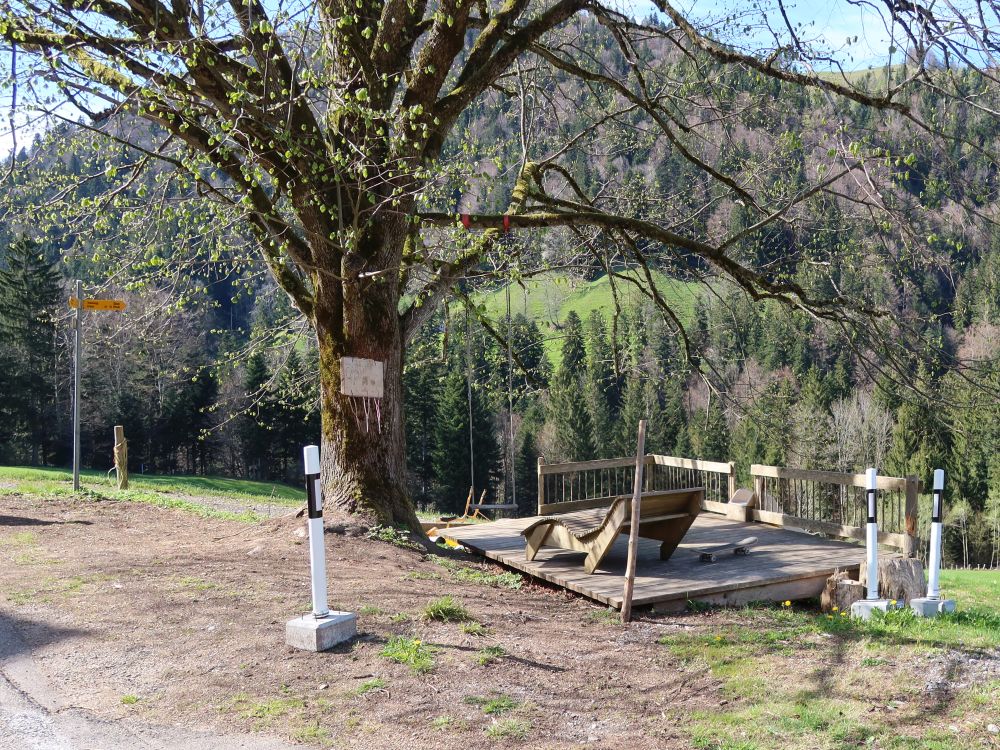 Terrasse bei Vorderer Rumpf