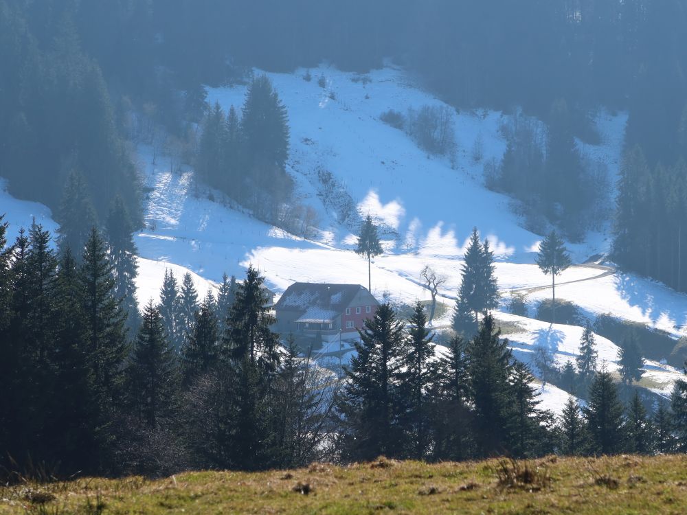 Bauernhof im Schneeloch