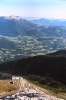 Blick Richtung Berchtesgaden (unten Watzmann-Haus)