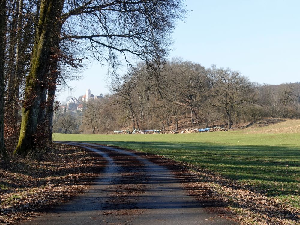 Blick zur Altstadt Aach