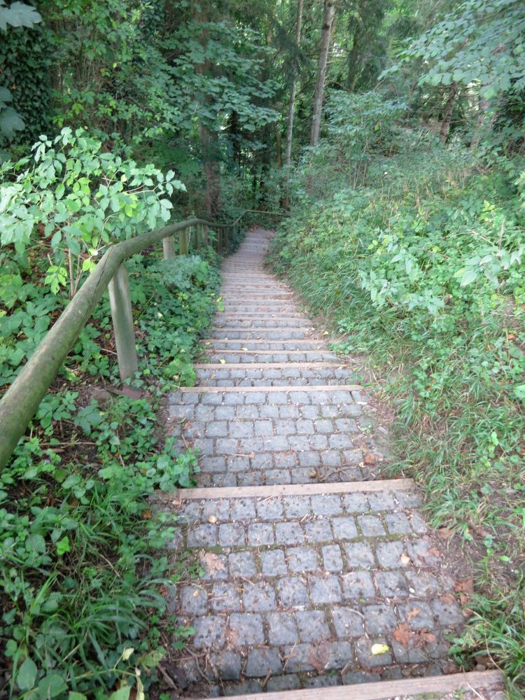 Abstieg bei Steinhöfe