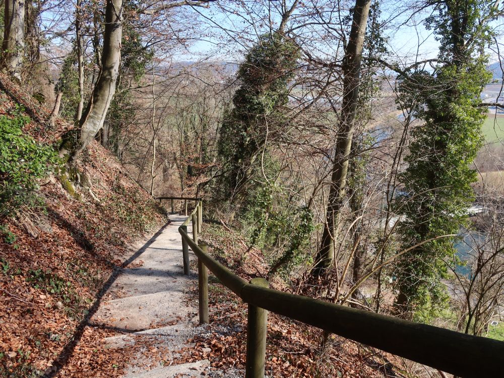 Treppe am Warthügel