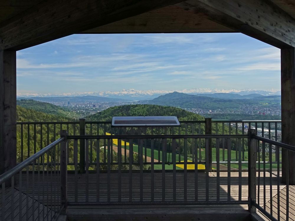 Blick Richtung Zürich