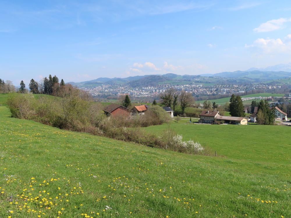 Blick Richtung St. Gallen