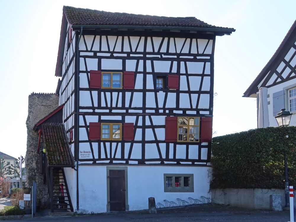 Fachwerkhaus an der Farbgasse