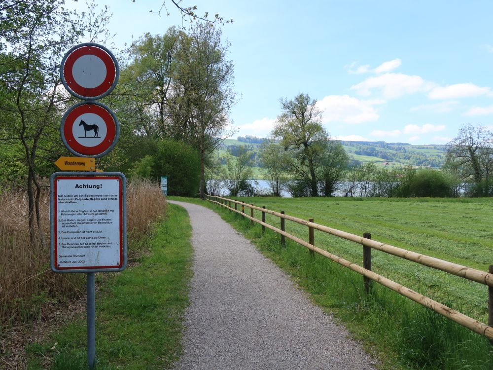 Uferweg bei Baldegg