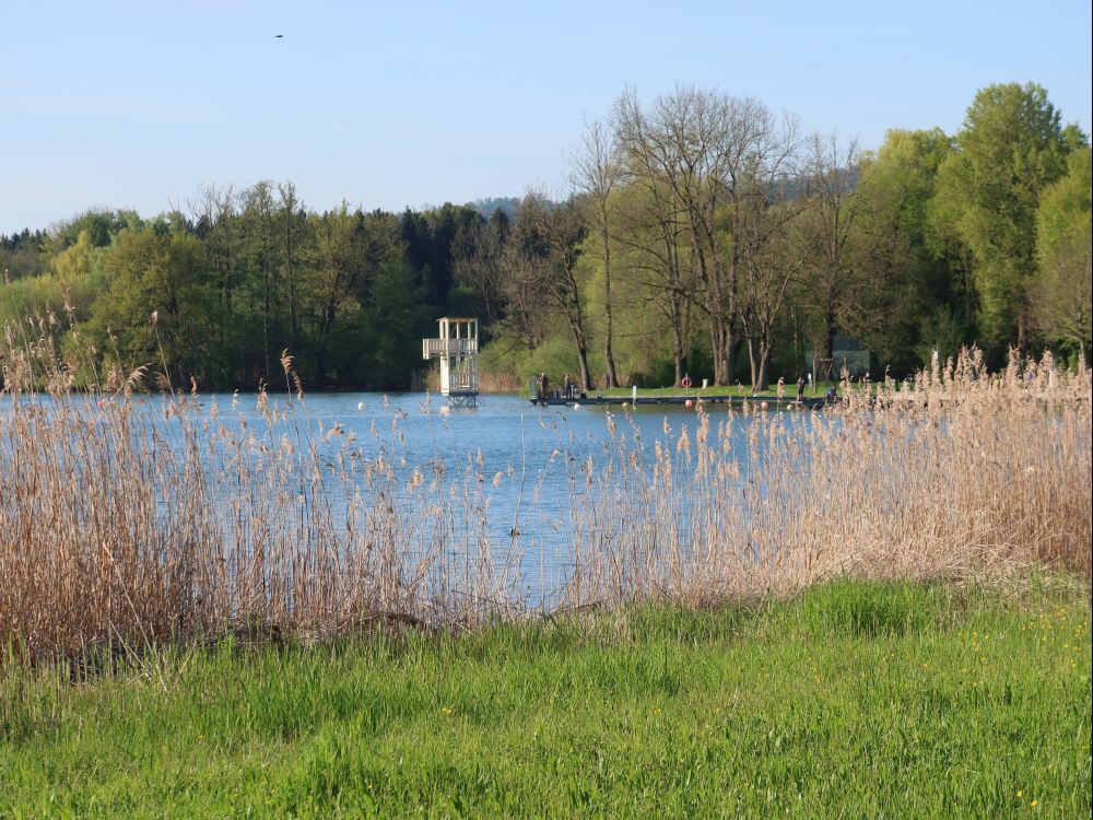 Sprungturm am Seebad Baldegg