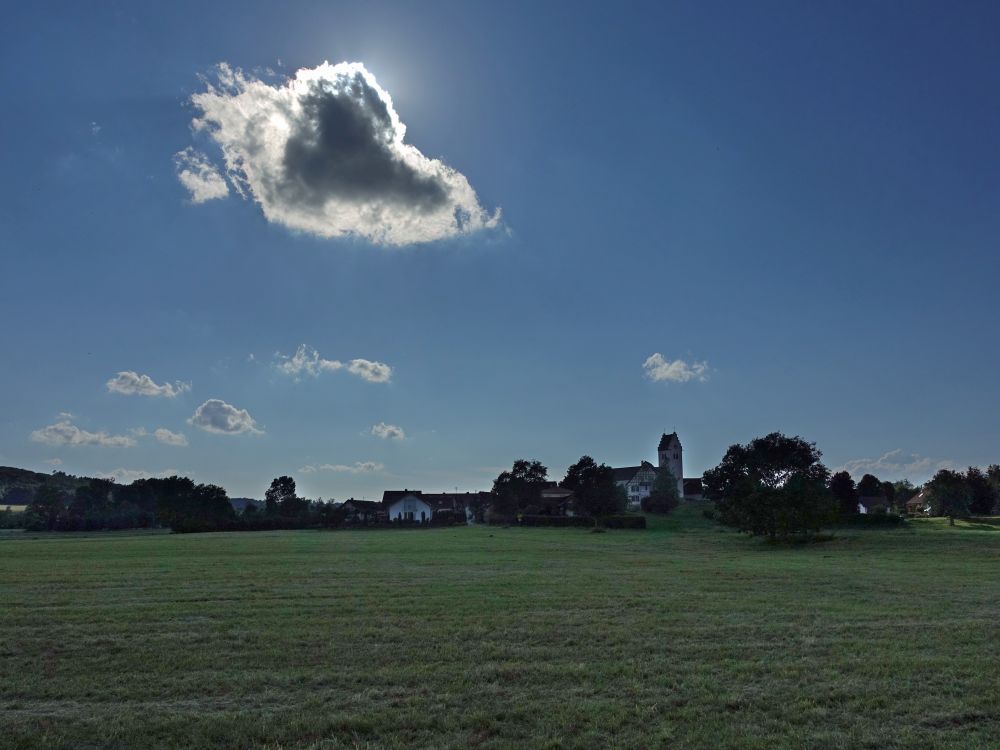 Wolke über Burgweiler