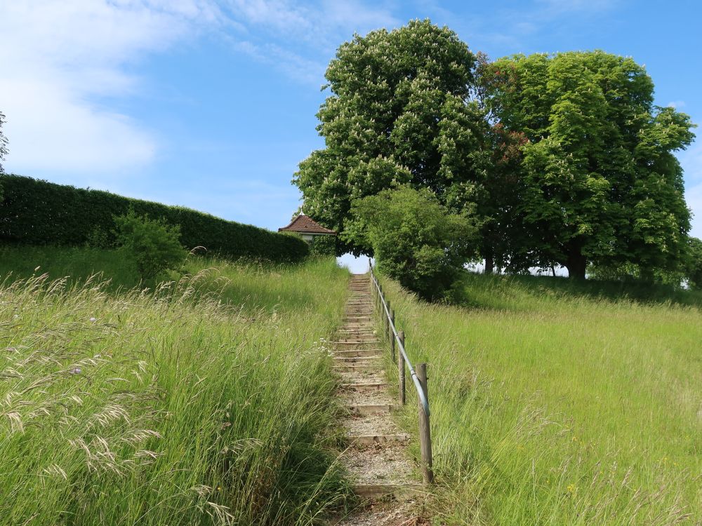 Treppe am Friedhof