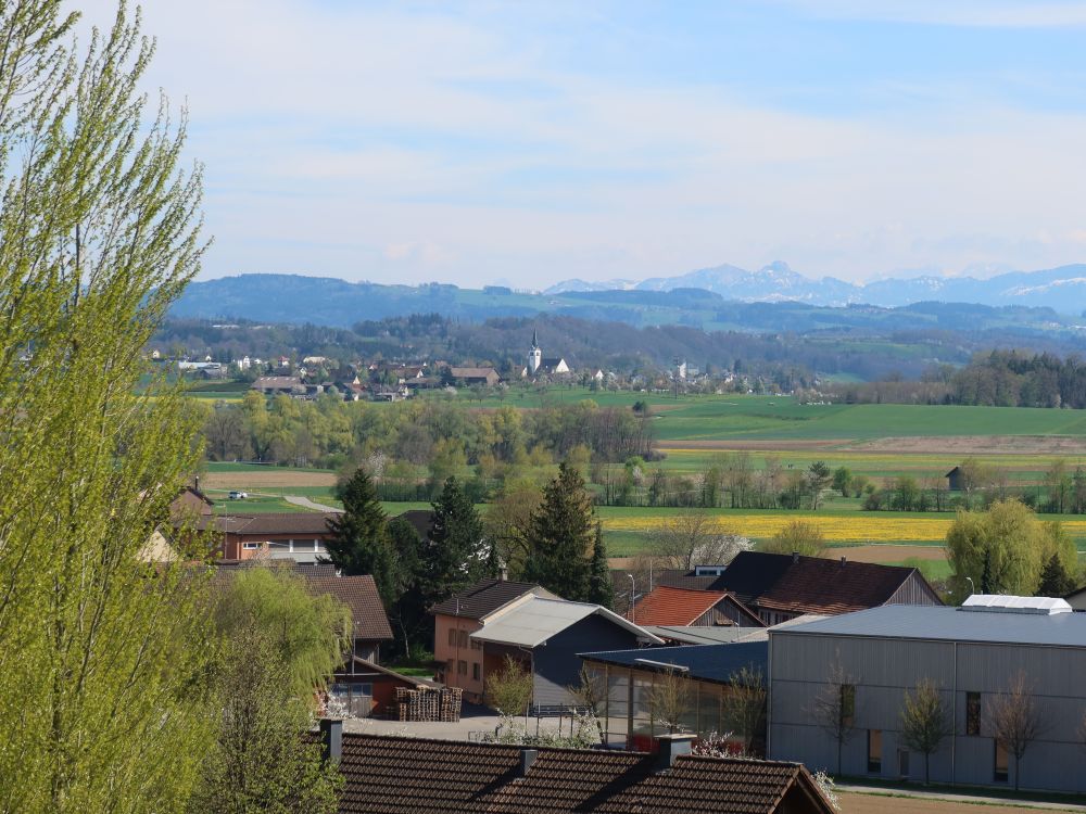 Blick Richtung Sulgen mit Kamor und Hoher Kasten