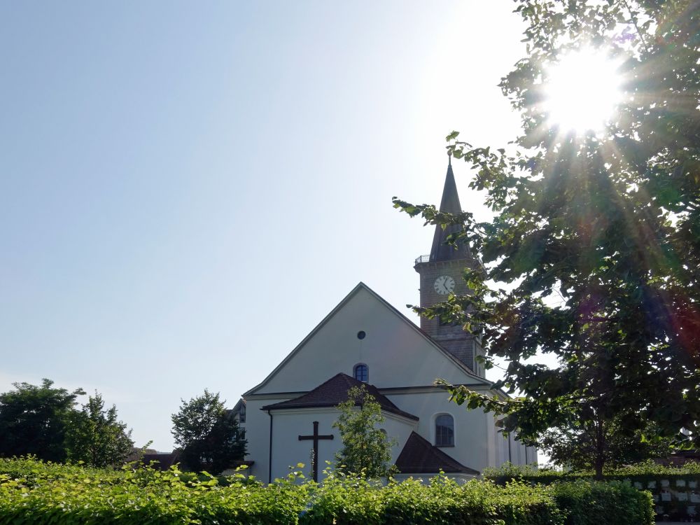 Kirche und Gegenlicht