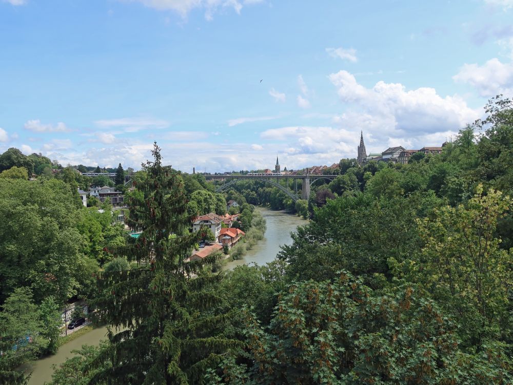 Blick auf Aare und Kornhausbrücke