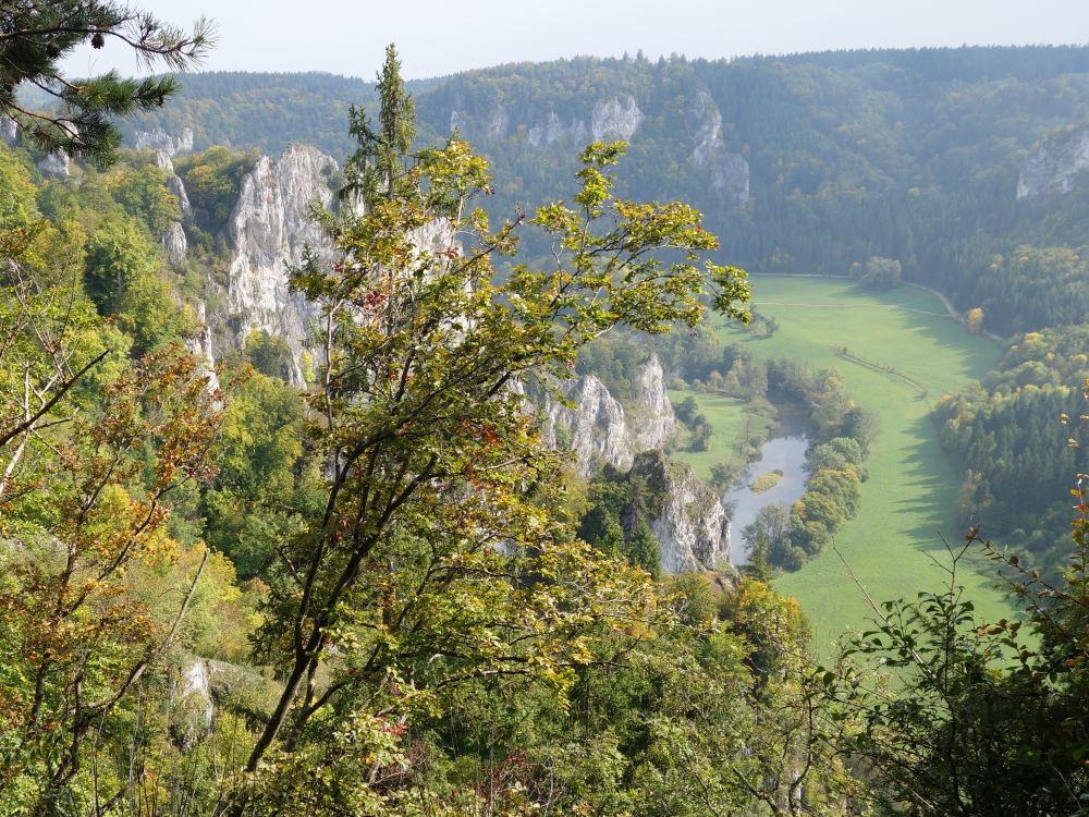 Blick vom Laibfelsen