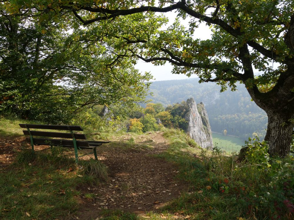 Blick vom Laibfelsen