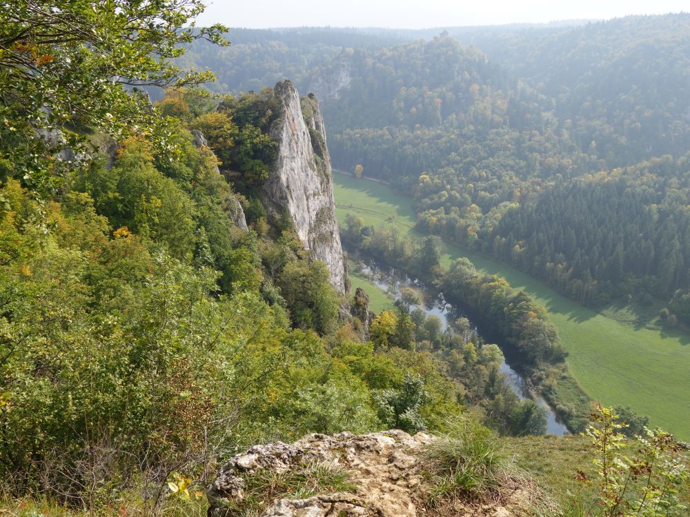 Blick vom Laibfelsen