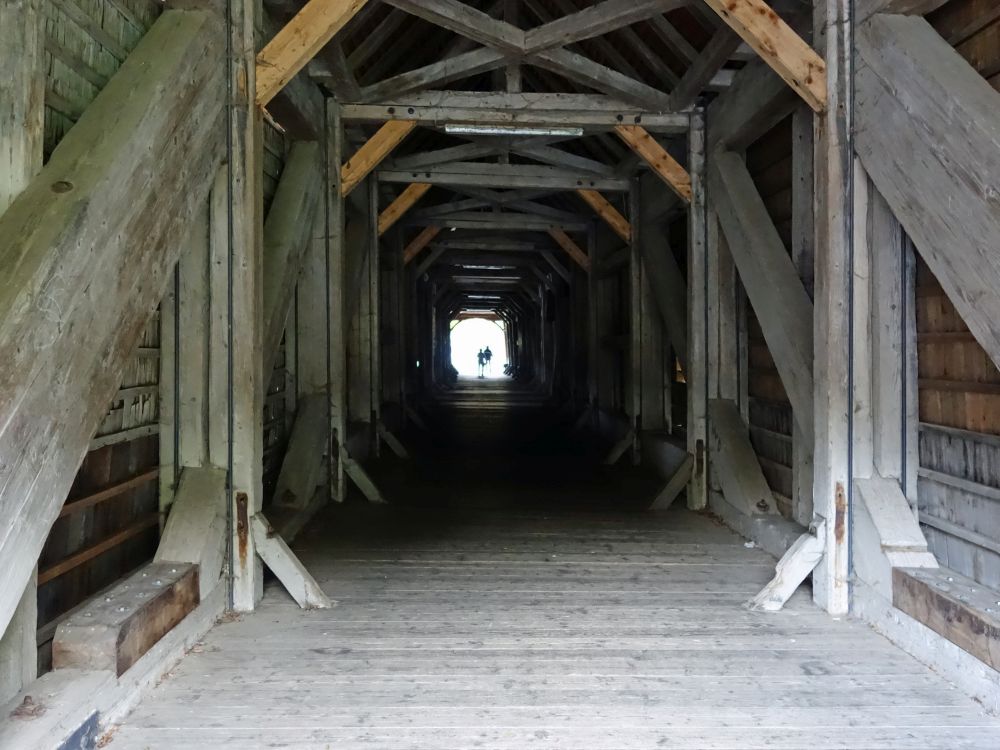 Holzbrücke