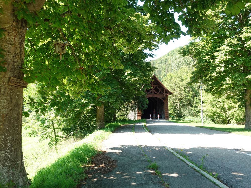 Holzbrücke