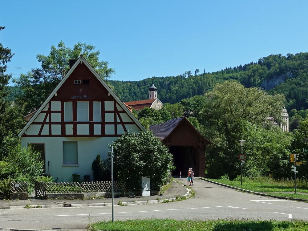 Holzbrücke