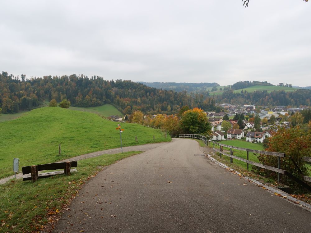 Blick Richtung Turbenthal