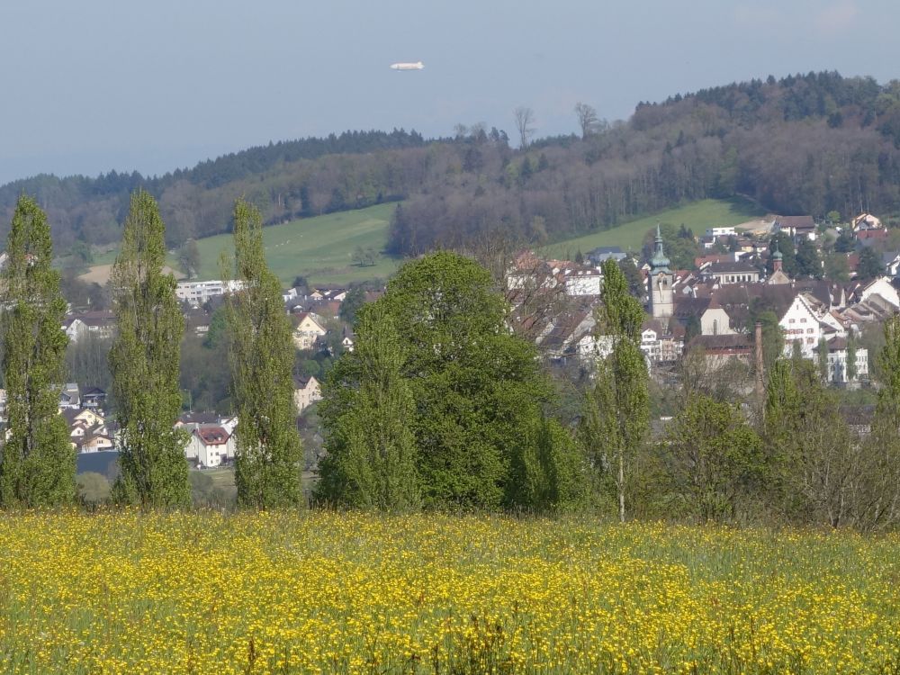 Bischofszell mit Zeppelin