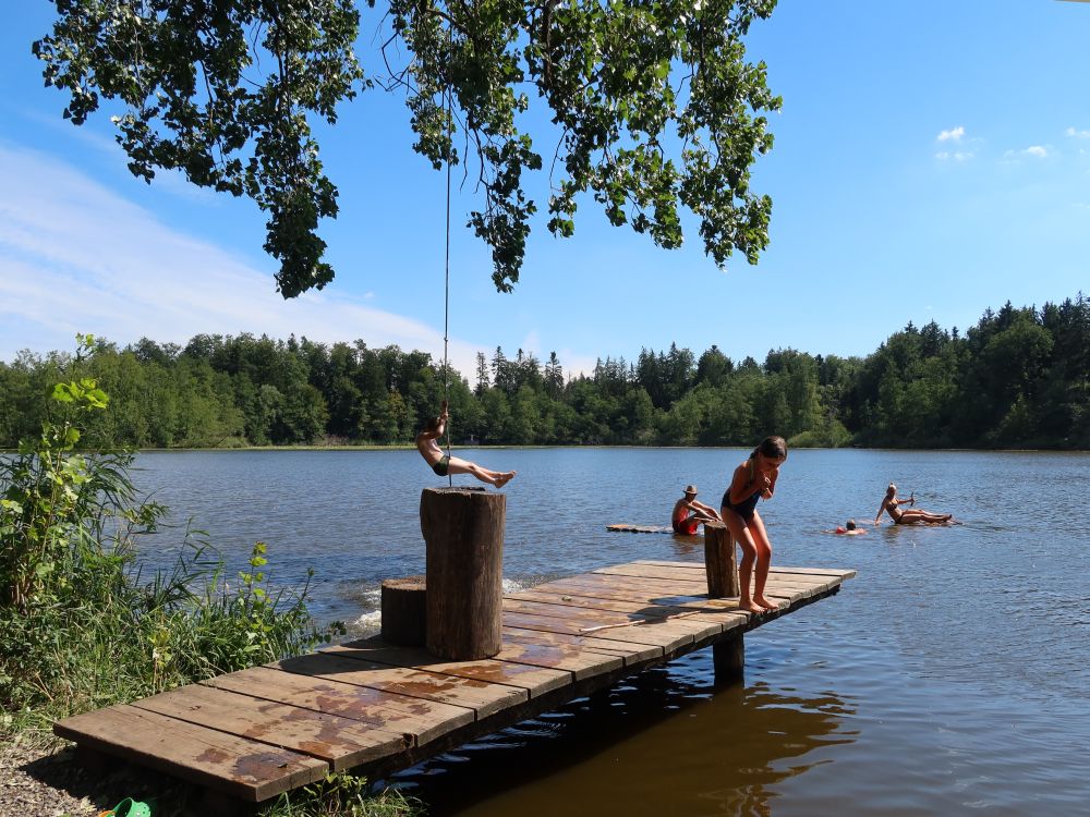 Badesteg am Buchsee