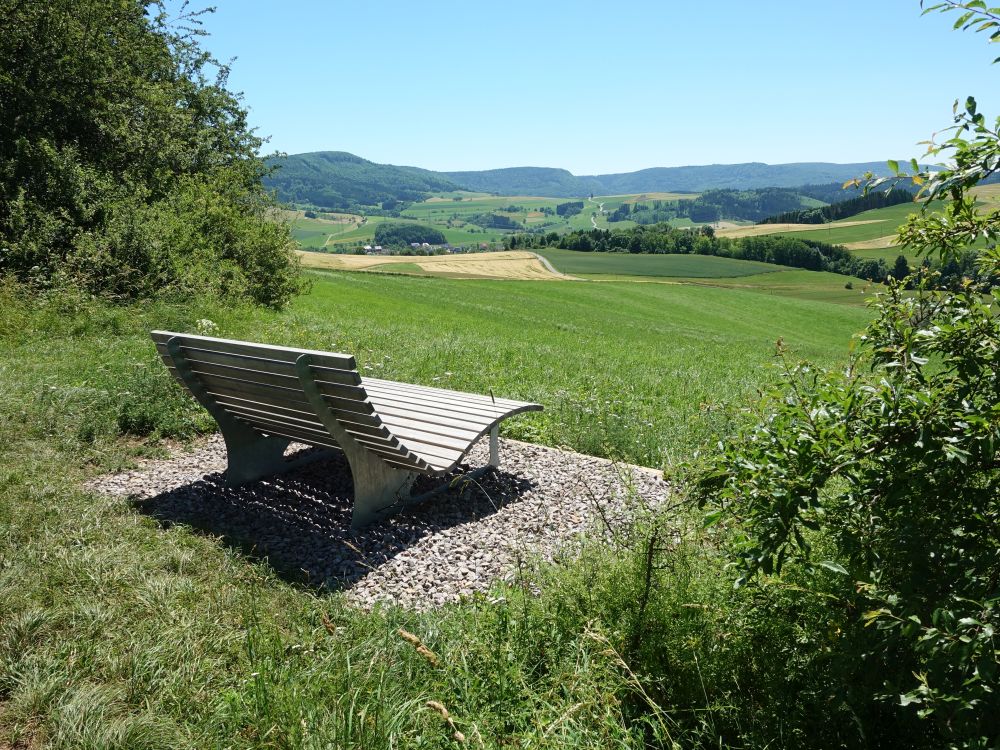 Sitzbank bei der Bielwasenhütte