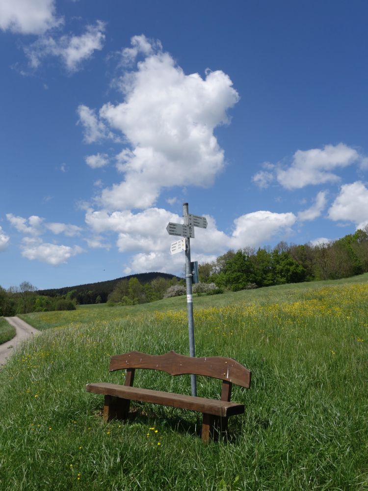 Sitzbank am Aubachweg