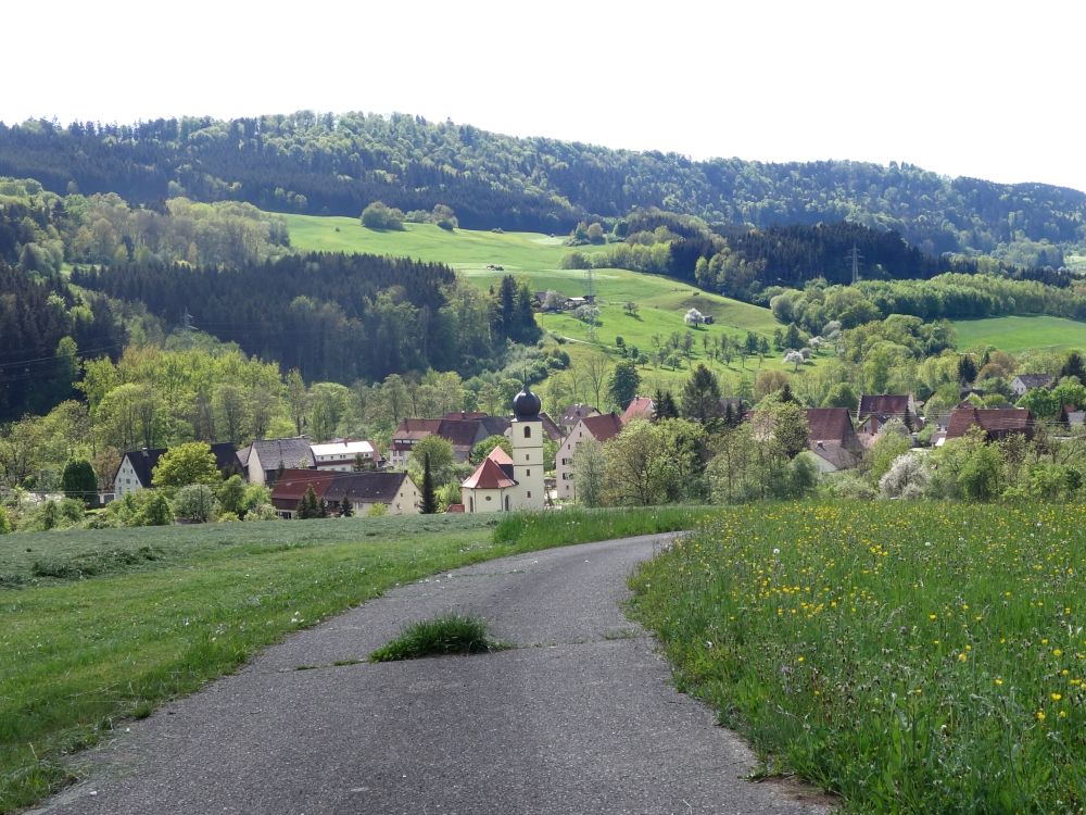 Blick auch Achdorf