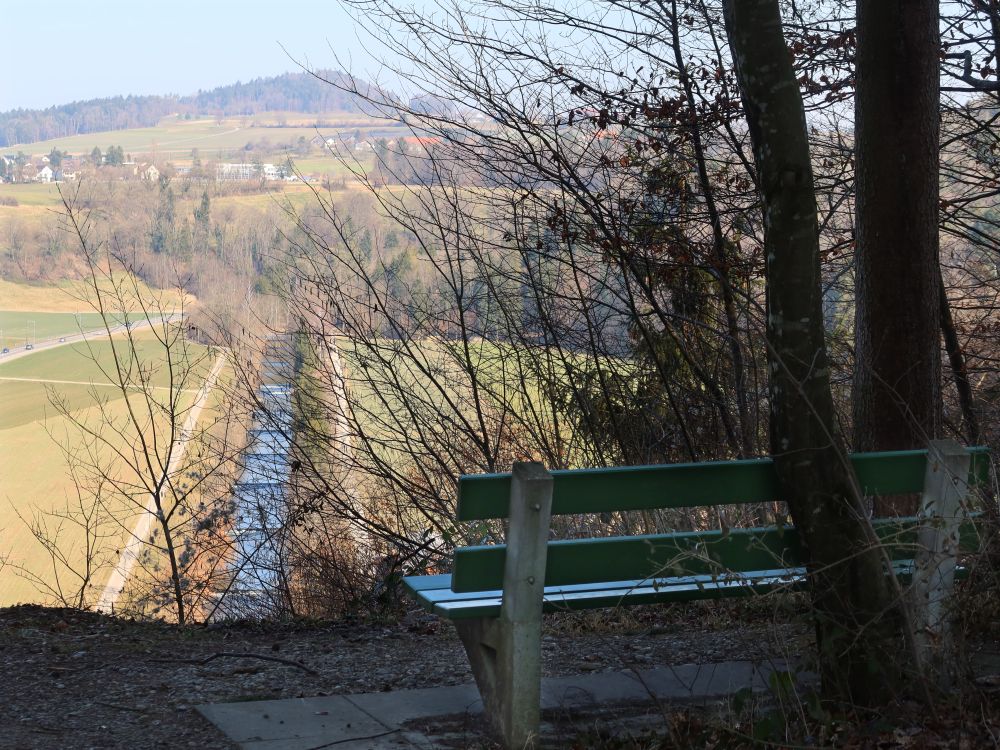 Blick vom Hungerschbüel auf die Murg