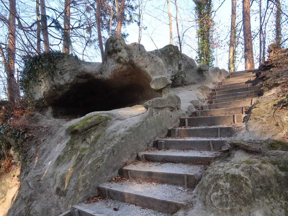 Treppe am Blumenstein