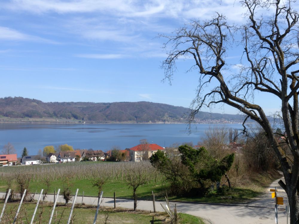 Blick von Wasserreservoir