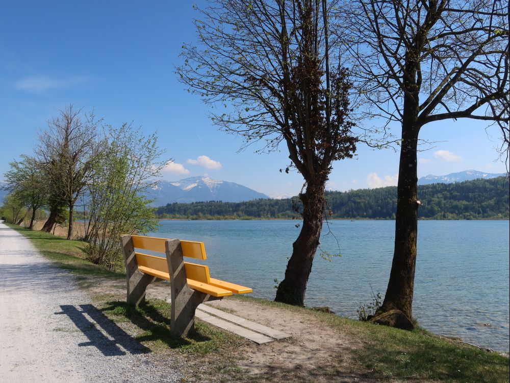 Sitzbank am Seeuferweg