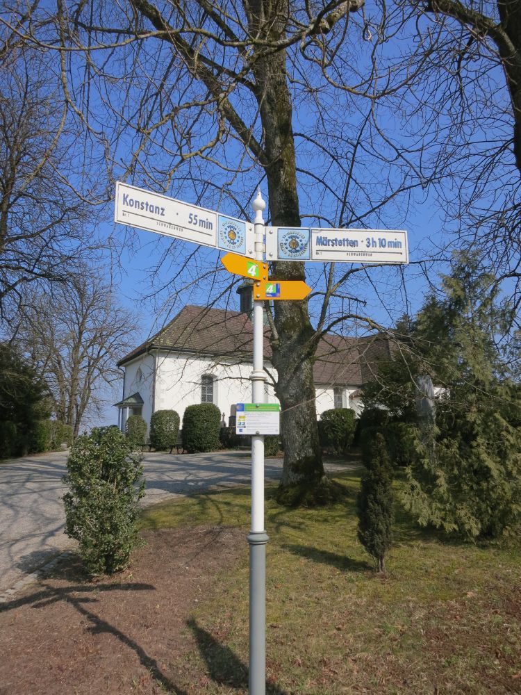 Wegweiser Jakobsweg