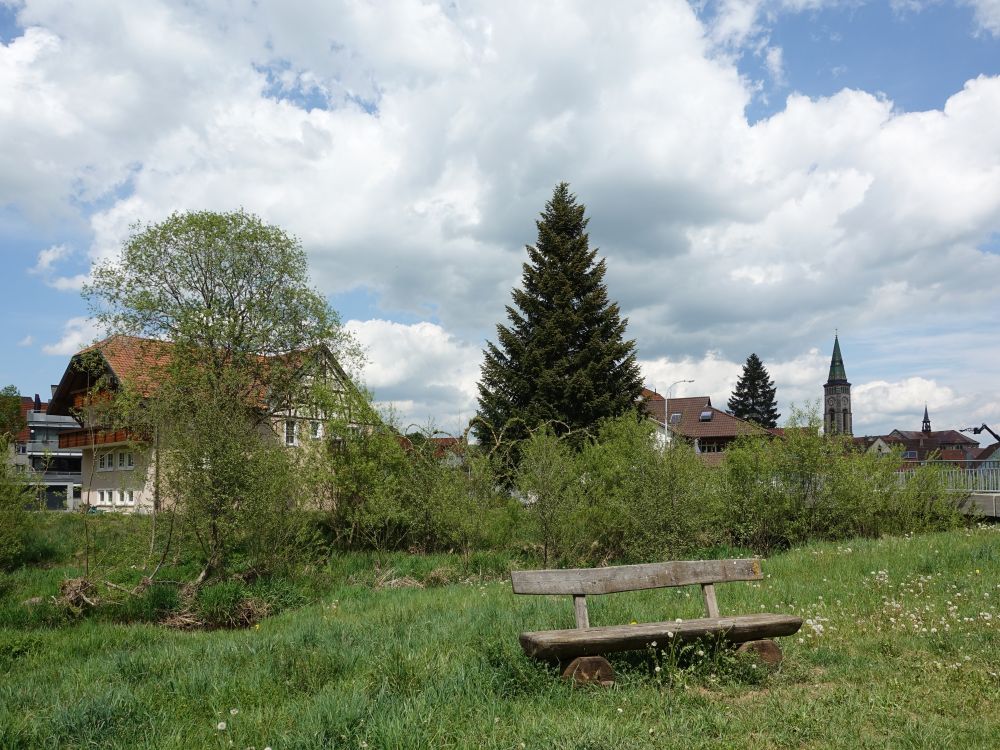 Sitzbank am Röthenbach