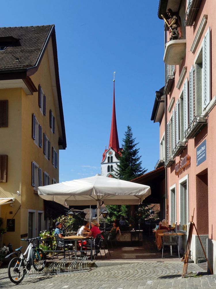 Terrasse am Bogen