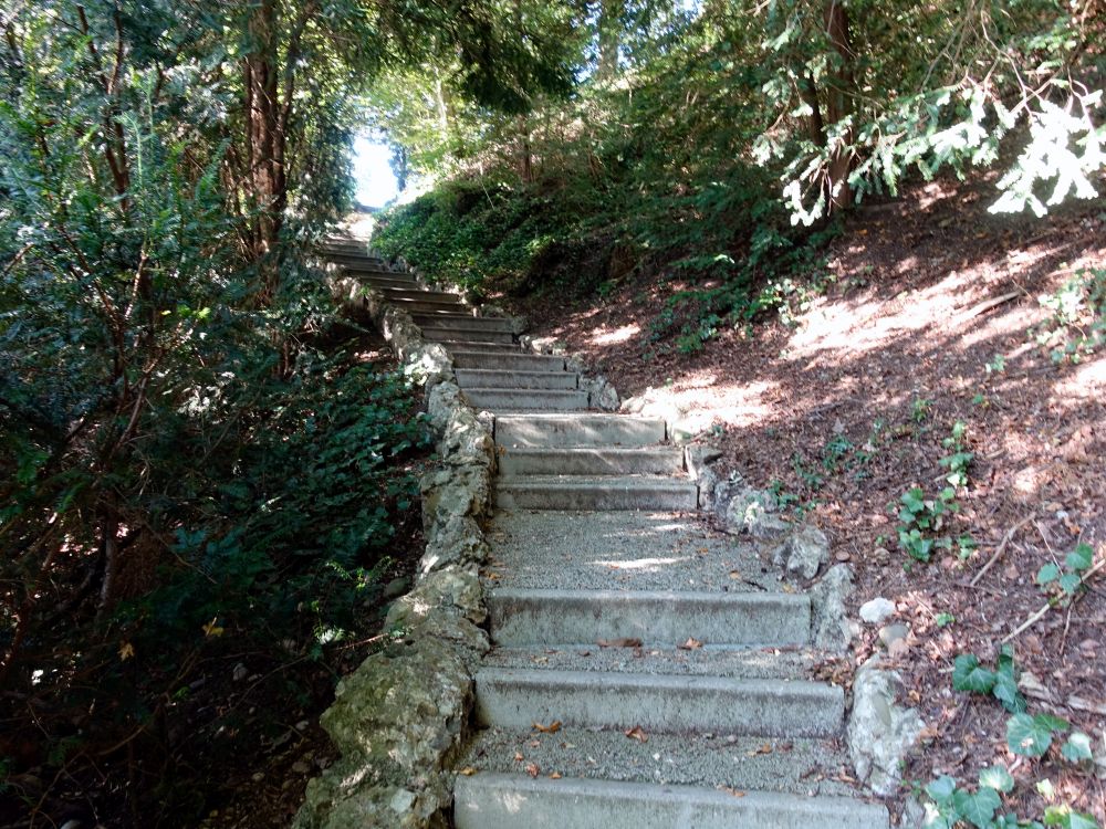 Treppe an der Promenade